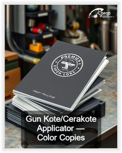 Gun Kote Cerakote Applicator business card design sample
