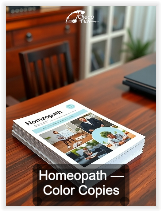 Homeopath business card design sample