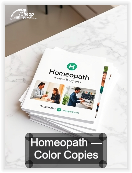 Homeopath business card design sample