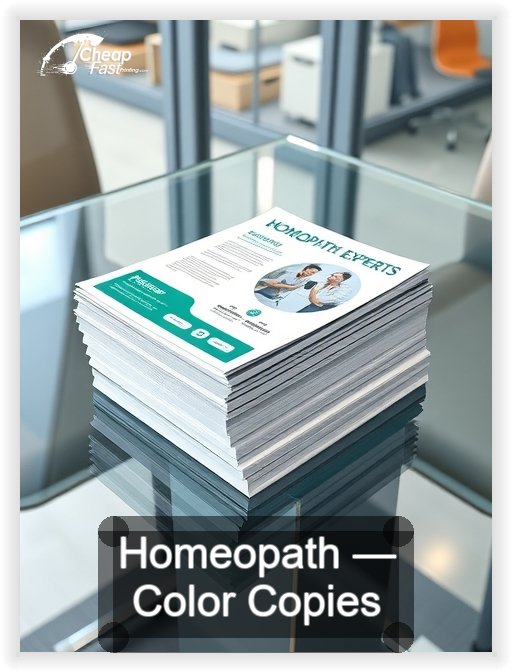 Homeopath business card design sample