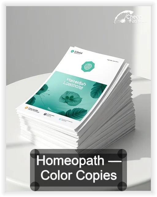 Homeopath business card design sample