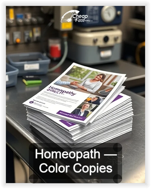 Homeopath business card design sample