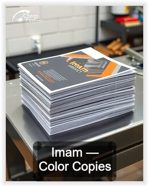 Imam business card design sample