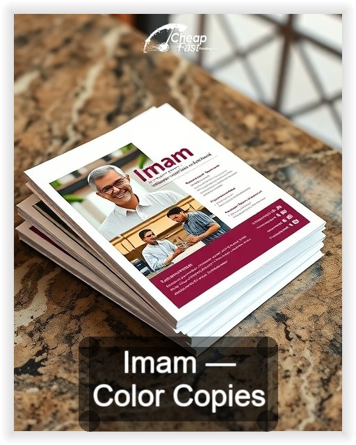 Imam business card design sample
