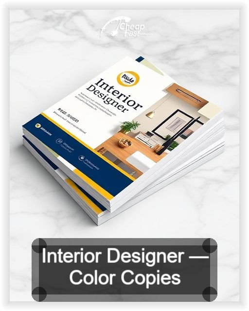 Interior Designer business card design sample