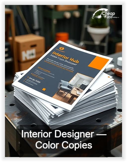 Interior Designer business card design sample