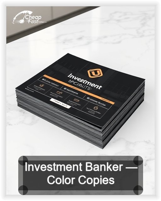 Investment Banker business card design sample