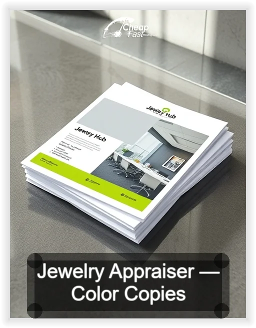 Jewelry Appraiser business card design sample