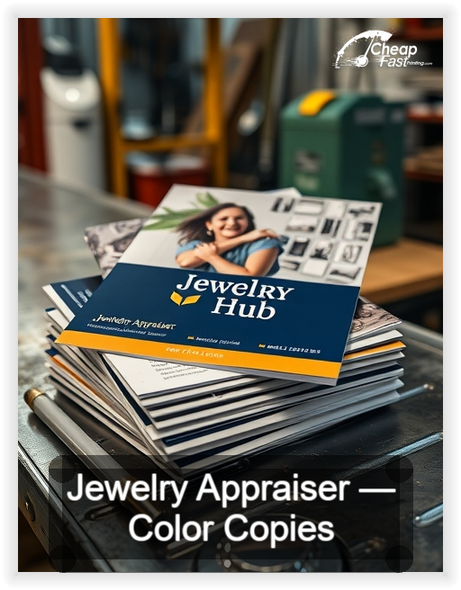 Jewelry Appraiser business card design sample