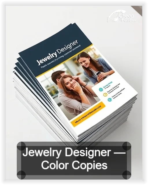 Jewelry Designer business card design sample