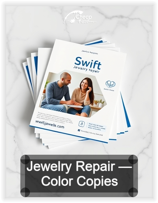 Jewelry Repair business card design sample