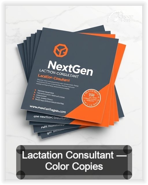 Lactation Consultant business card design sample