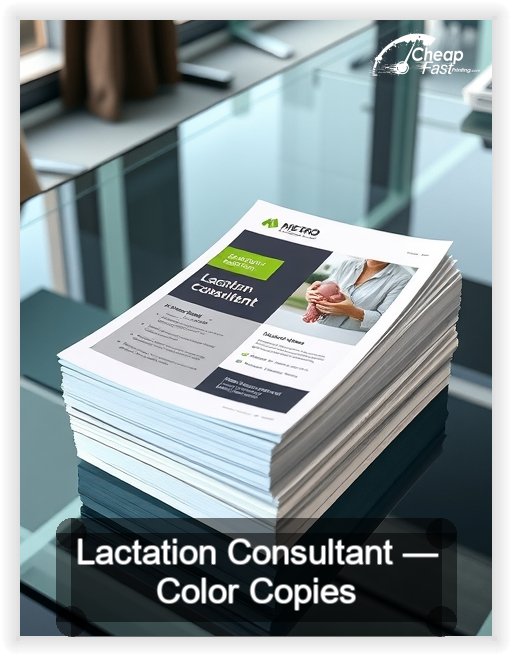Lactation Consultant business card design sample
