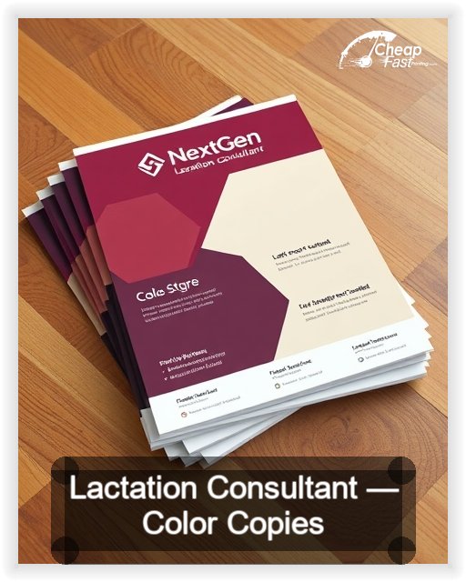 Lactation Consultant business card design sample