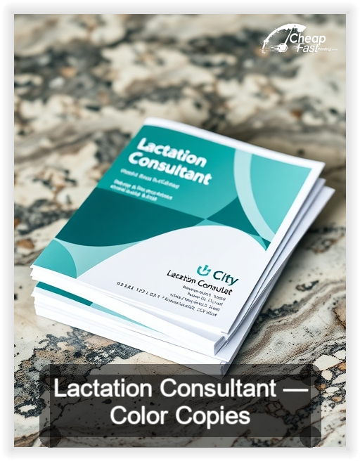 Lactation Consultant business card design sample
