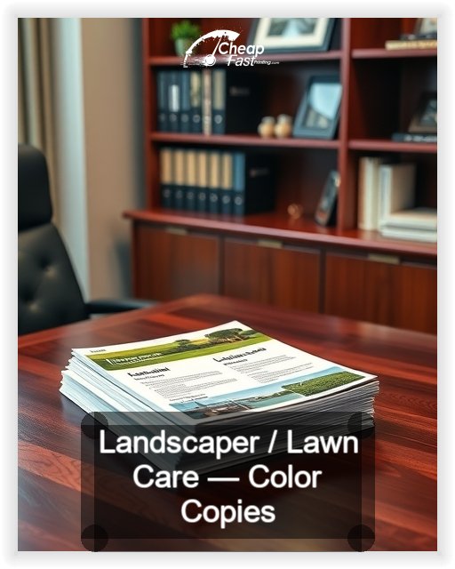 Landscaper Lawn Care business card design sample