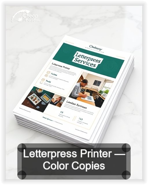 Letterpress Printer business card design sample