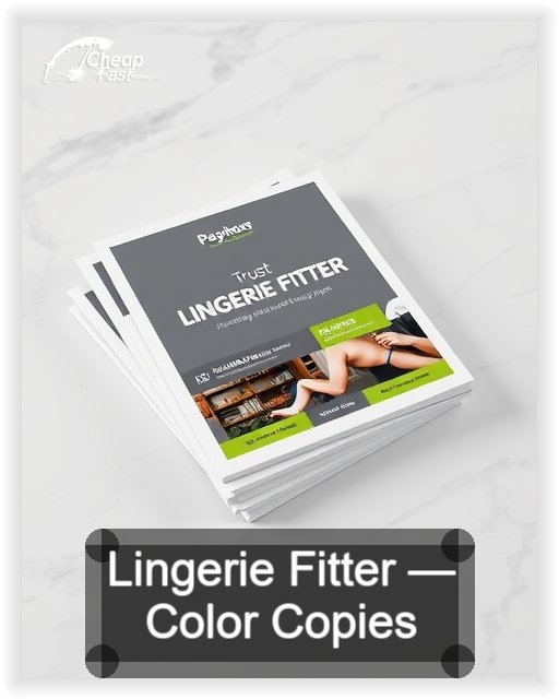 Lingerie Fitter business card design sample