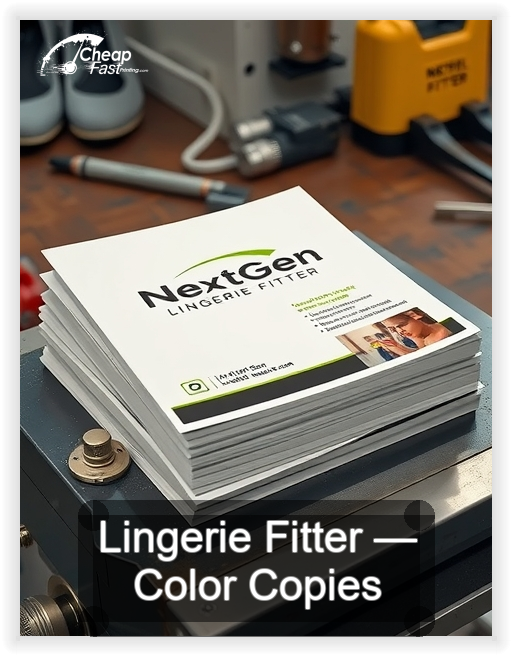 Lingerie Fitter business card design sample