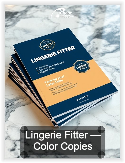 Lingerie Fitter business card design sample