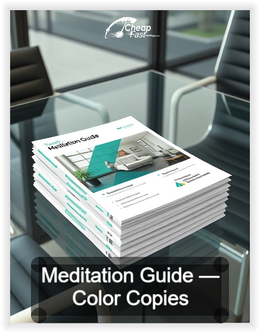 Meditation Guide business card design sample