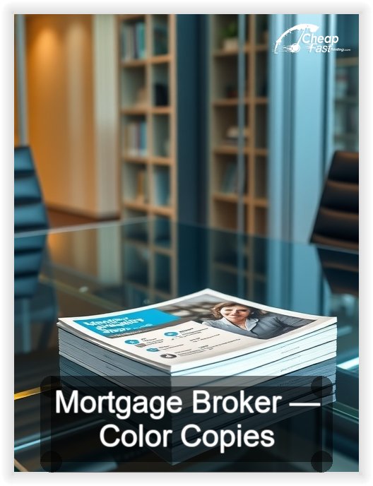 Mortgage Broker business card design sample