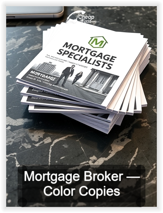 Mortgage Broker business card design sample
