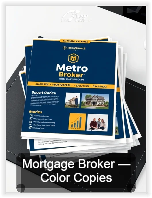 Mortgage Broker business card design sample