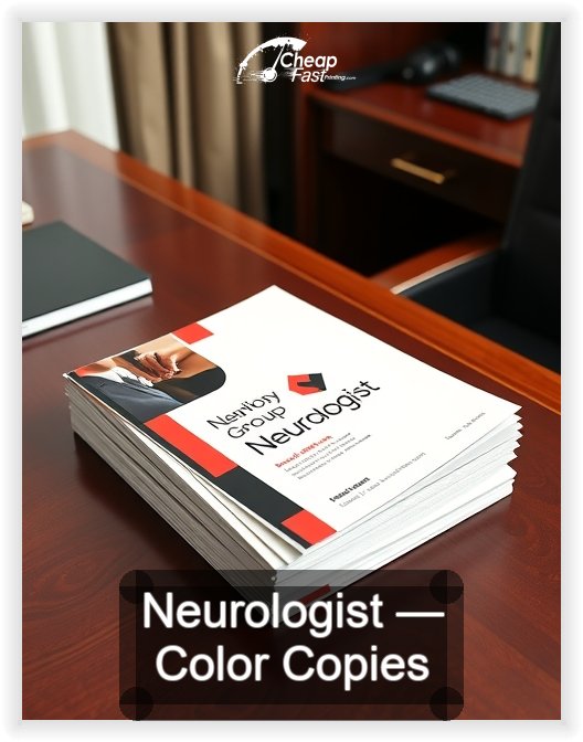 Neurologist business card design sample