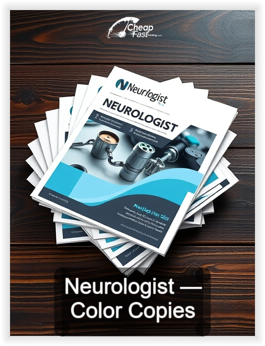 Neurologist business card design sample