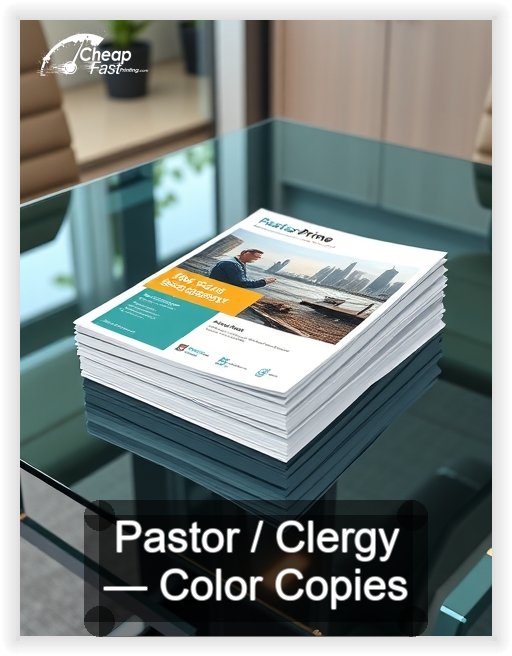 Pastor Clergy business card design sample