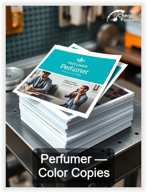 Perfumer business card design sample