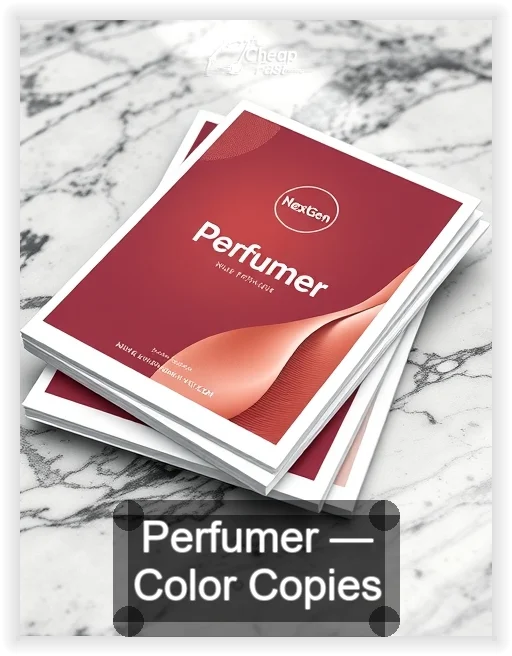 Perfumer business card design sample