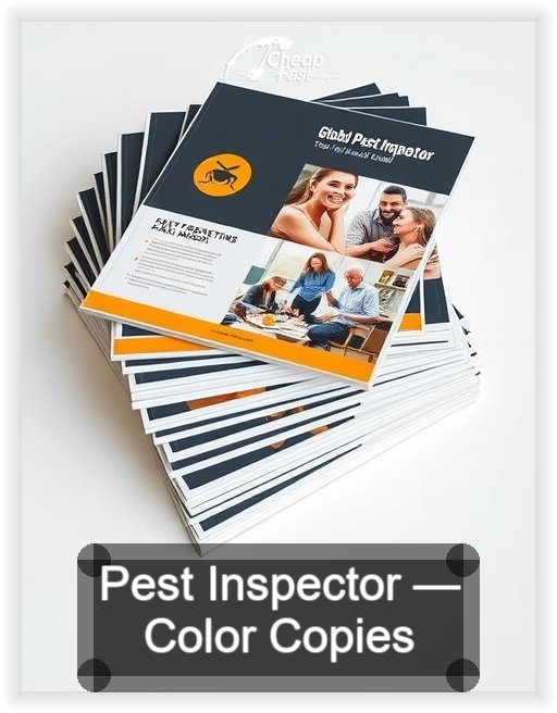 Pest Inspector business card design sample