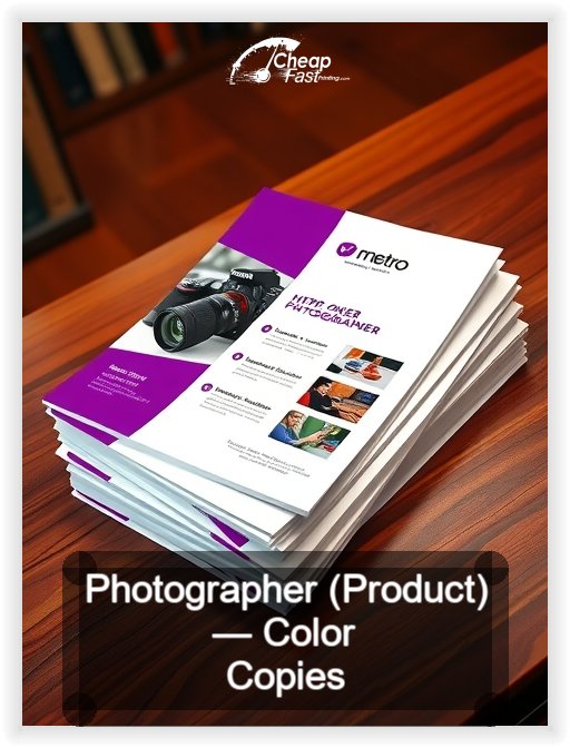 Photographer Product business card design sample