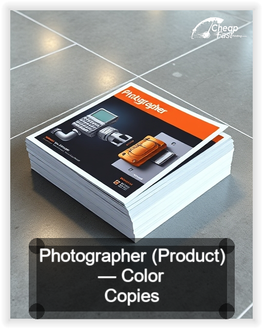 Photographer Product business card design sample