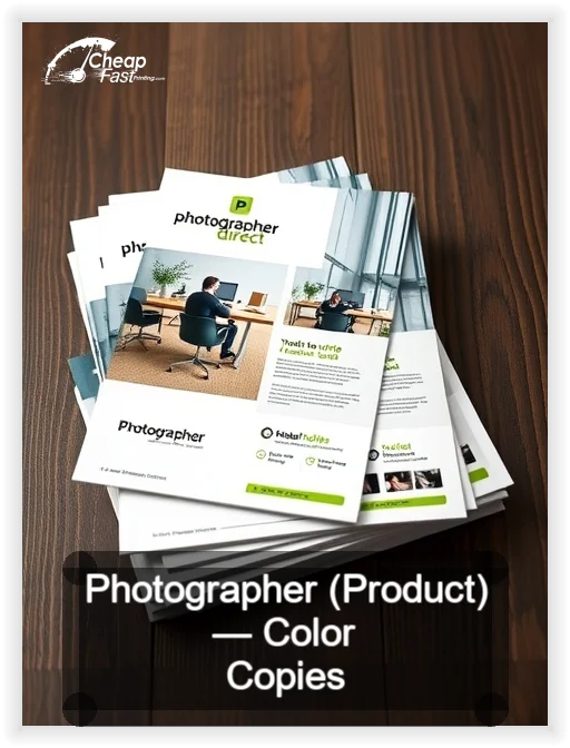 Photographer Product business card design sample