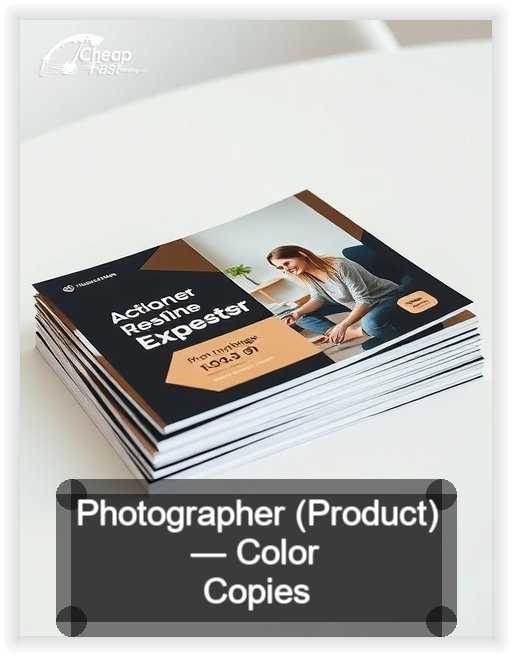 Photographer Product business card design sample