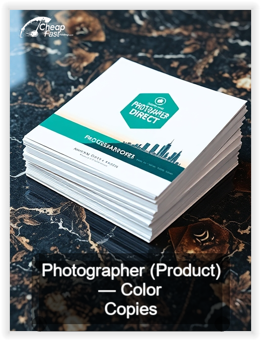 Photographer Product business card design sample