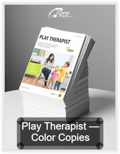Play Therapist business card design sample