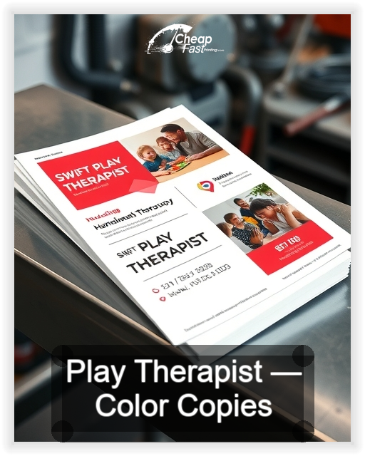 Play Therapist business card design sample