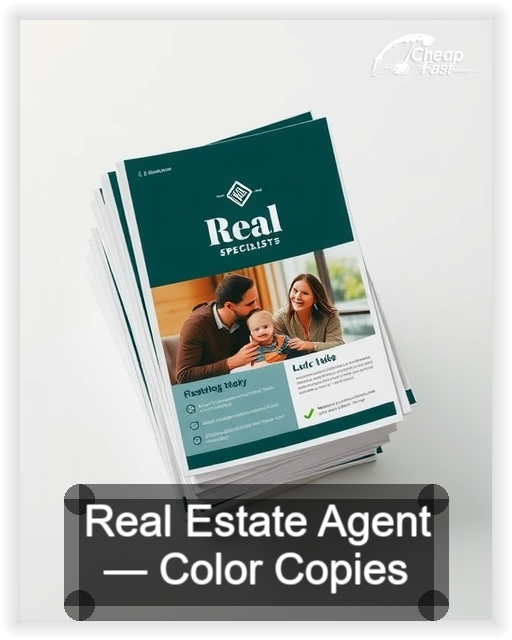 Real Estate Agent business card design sample