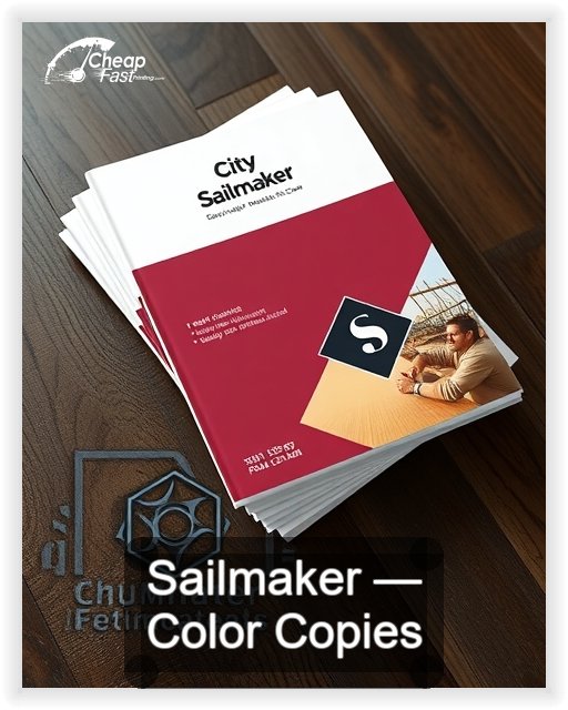Sailmaker business card design sample