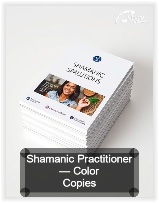 Shamanic Practitioner business card design sample