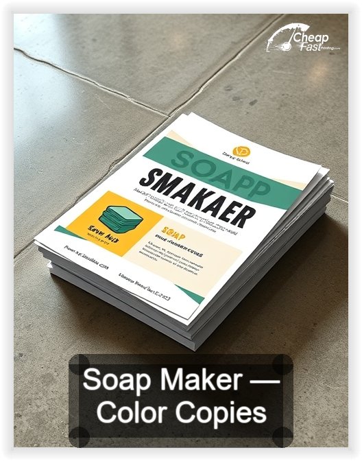 Soap Maker business card design sample