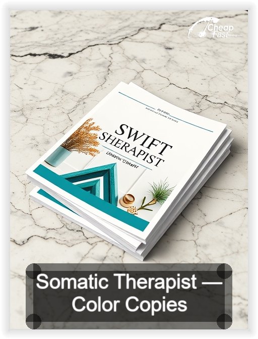 Somatic Therapist business card design sample