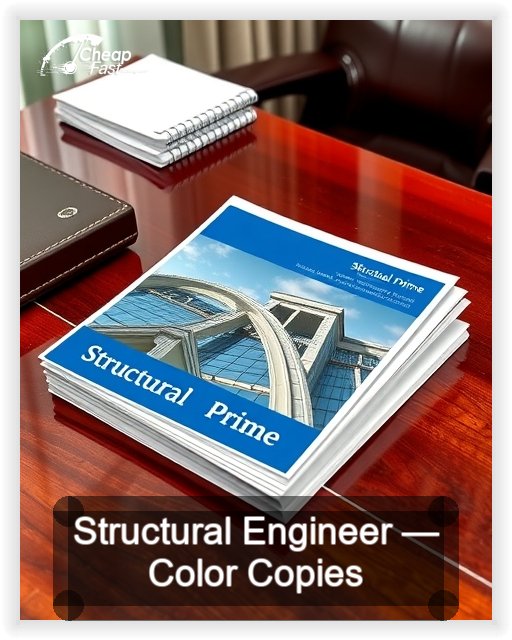 Structural Engineer business card design sample