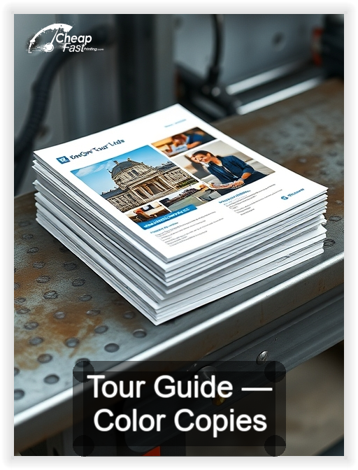 Tour Guide business card design sample