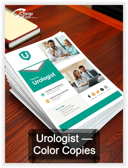 Urologist business card design sample
