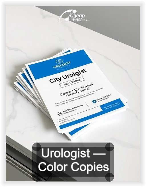 Urologist business card design sample